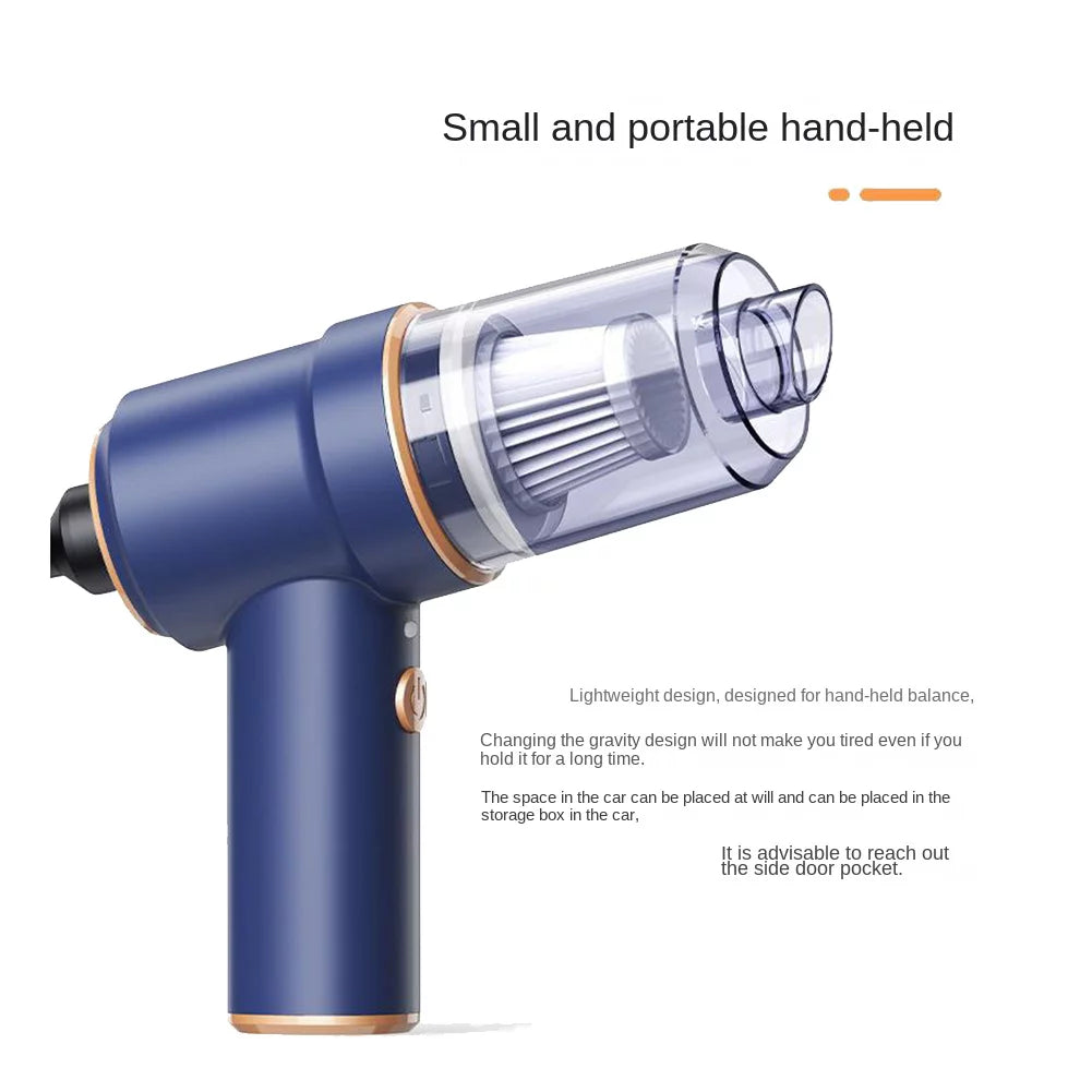 2 in 1 Handheld Car & Home Vacuum Cleaner W3349