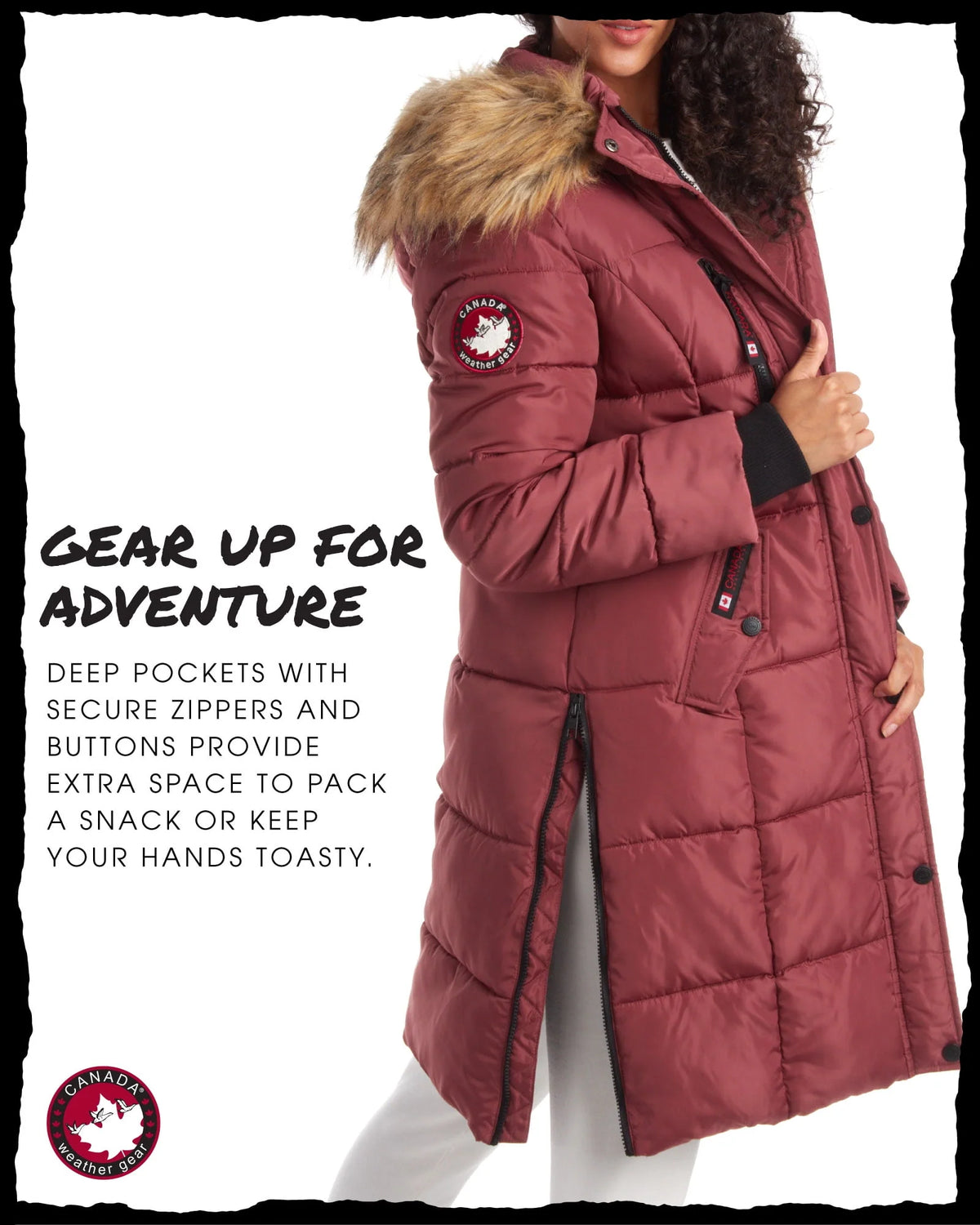 Women's Heavyweight Long Length Bubble Puffer Jacket M591