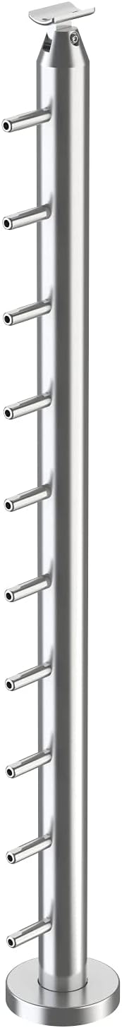 Stainless Steel 316 Cable Railing Surface Mount Post Kit 36" Terminal U1574