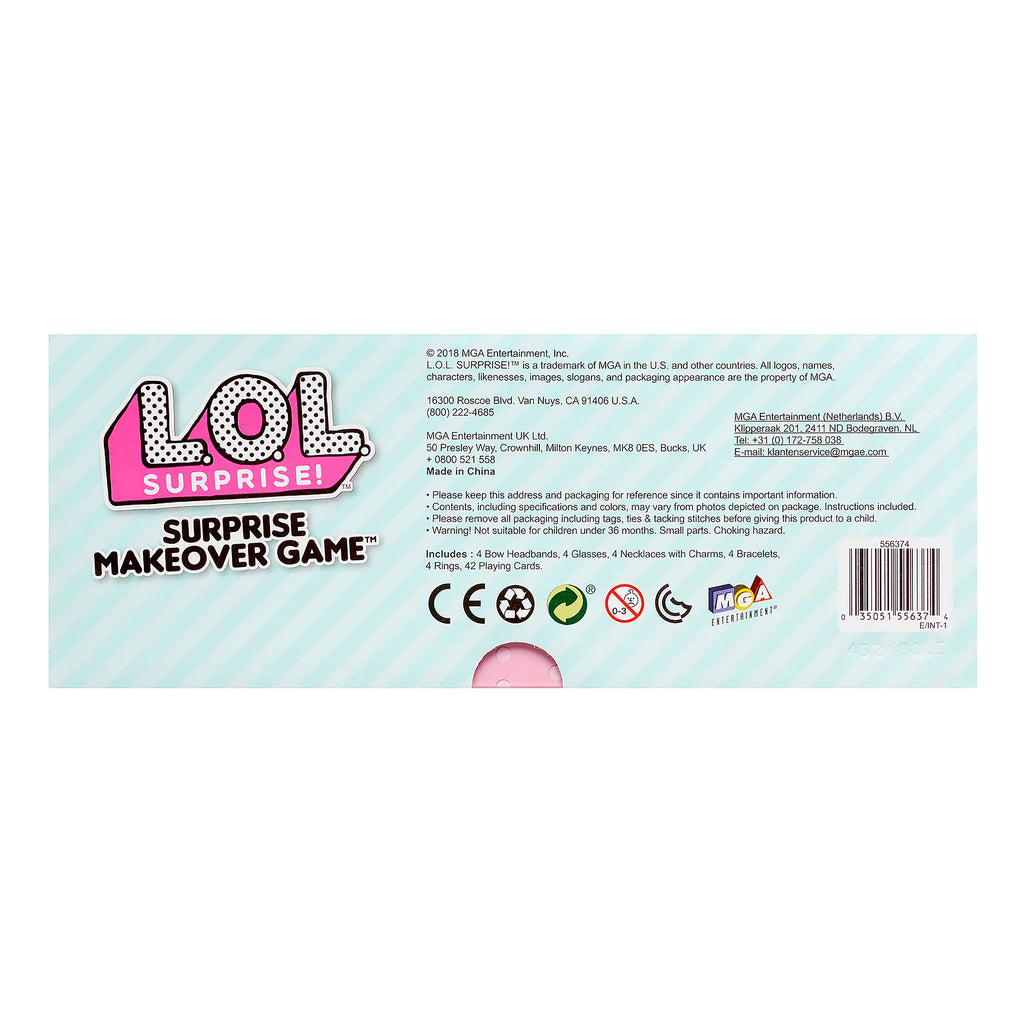 Makeover Game with 20 + Exclusive Accessories B54966