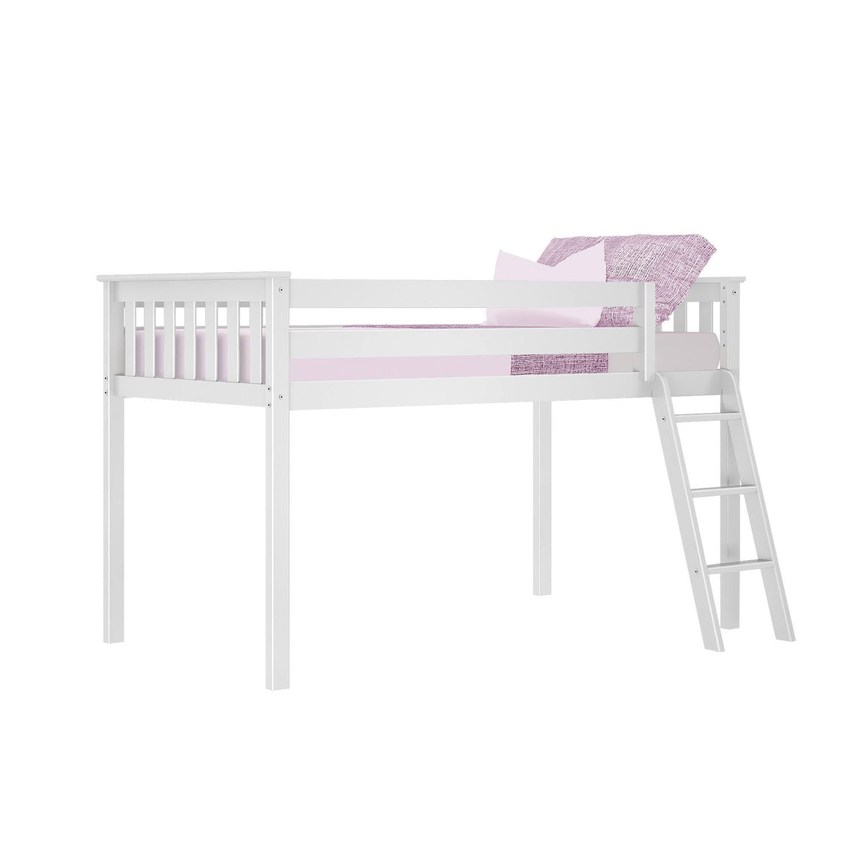 Twin-size Low Loft White N781