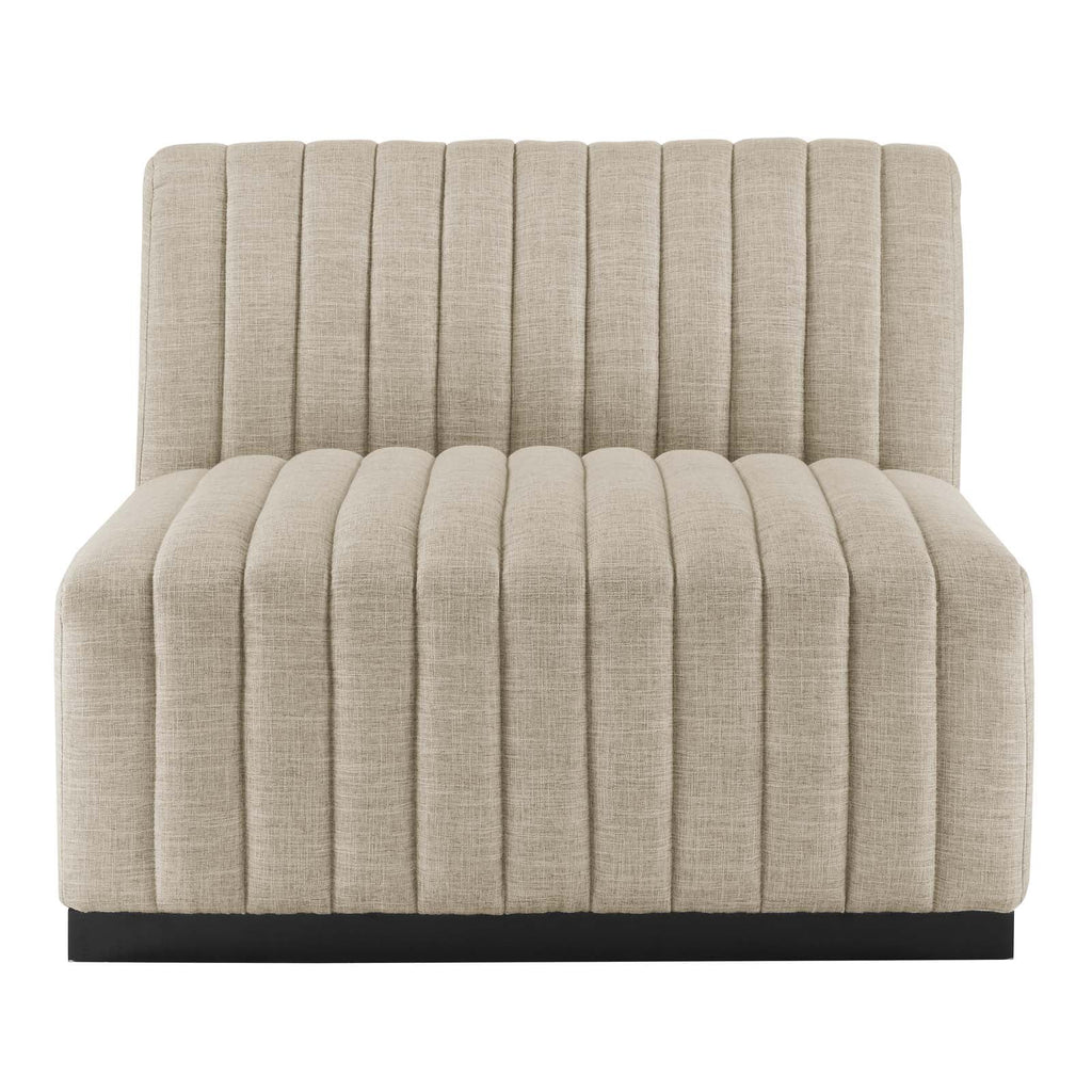 Tufted Upholstered Fabric Sofa B438098