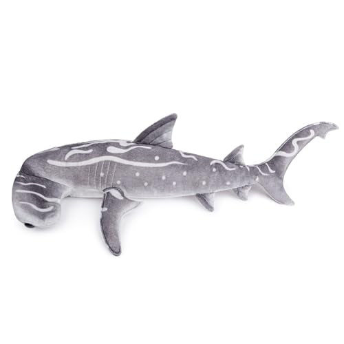 40in Grey Hammerhead Shark Plush Toy W575