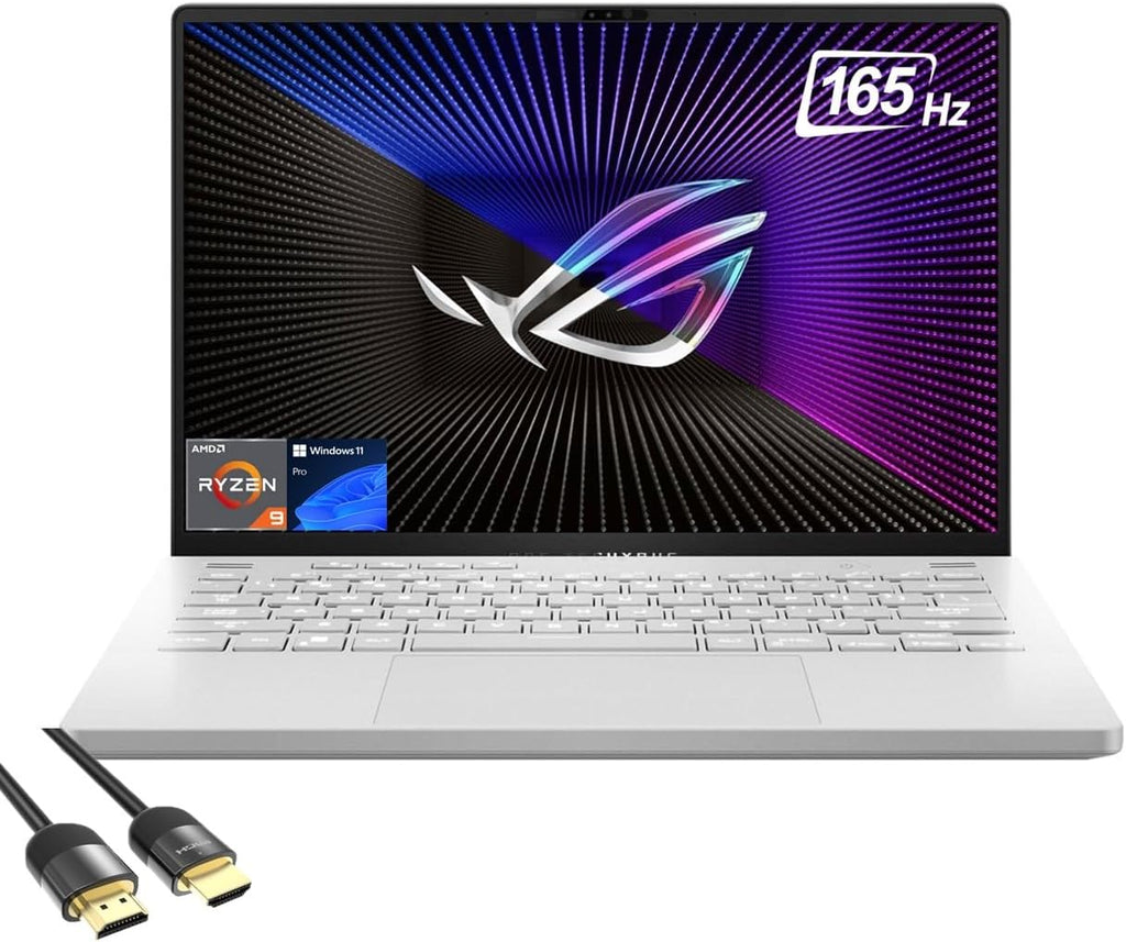 14" QHD 165Hz Gaming Laptop, AMD Ryzen 9 7940HS, GeForce RTX 4060, 32GB DDR5, 1TB NVMe 4.0, Win 11 Pro D847418
