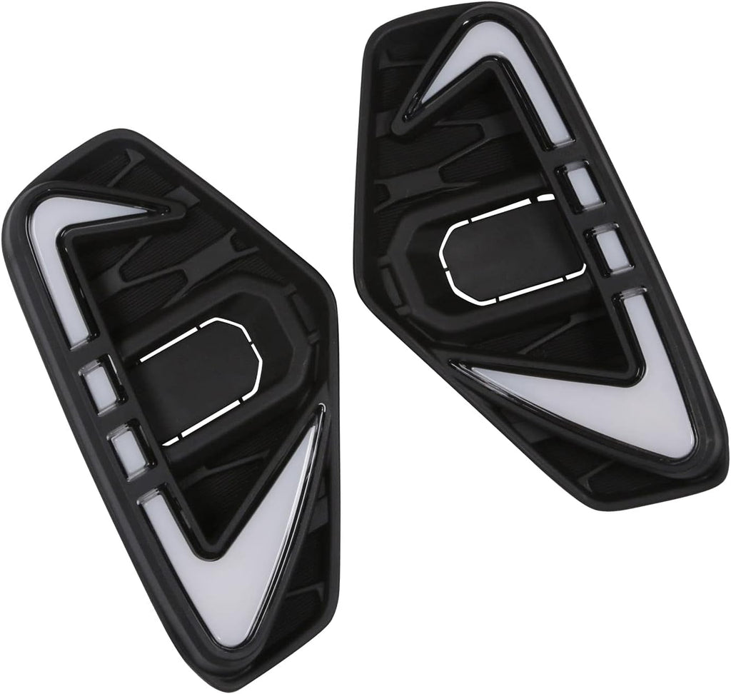 LED Daytime Running Light 2pcs White Yellow Turn Signals B41336