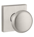 Round Double Dummy Door Knob with Square Rose Y751410