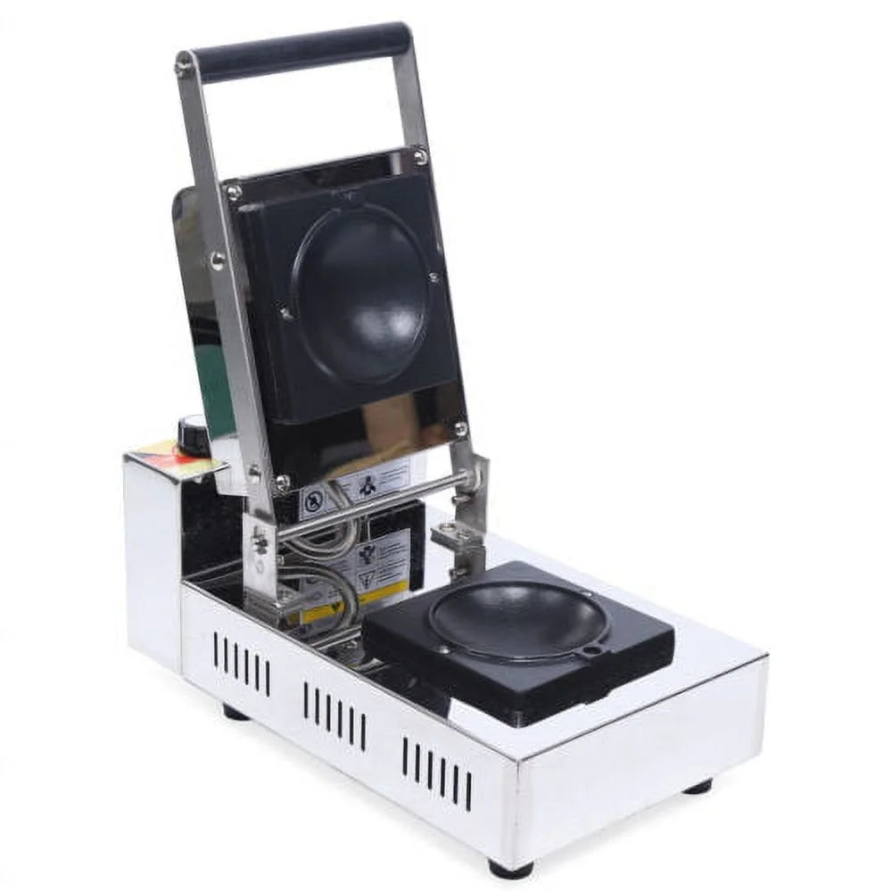 1000W Electric Burger Waffle Maker Panini Press E257