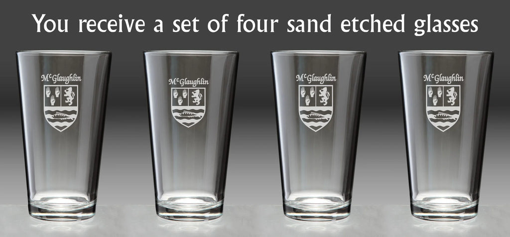 Pint Glasses Set of 4 F8998