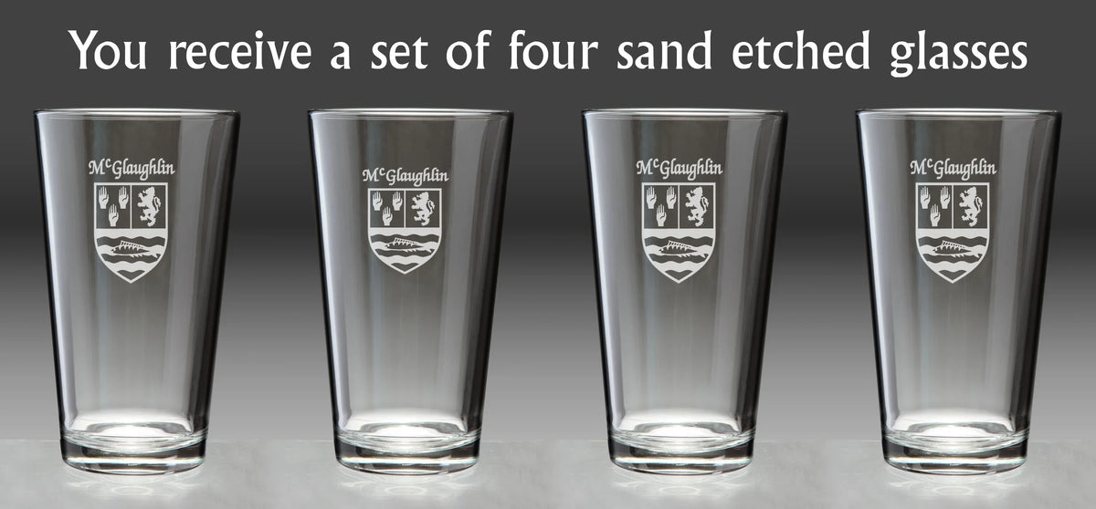 Pint Glasses Set of 4 F8998