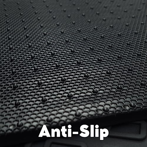 Black 3D Custom Fit All-Weather Floor Mats Set for Toyota Camry M284