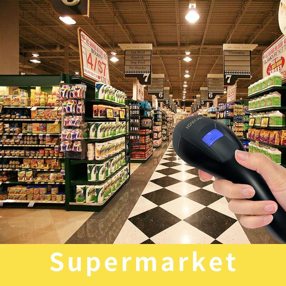 Wireless Bluetooth Barcode Scanner with USB Receiver A2386