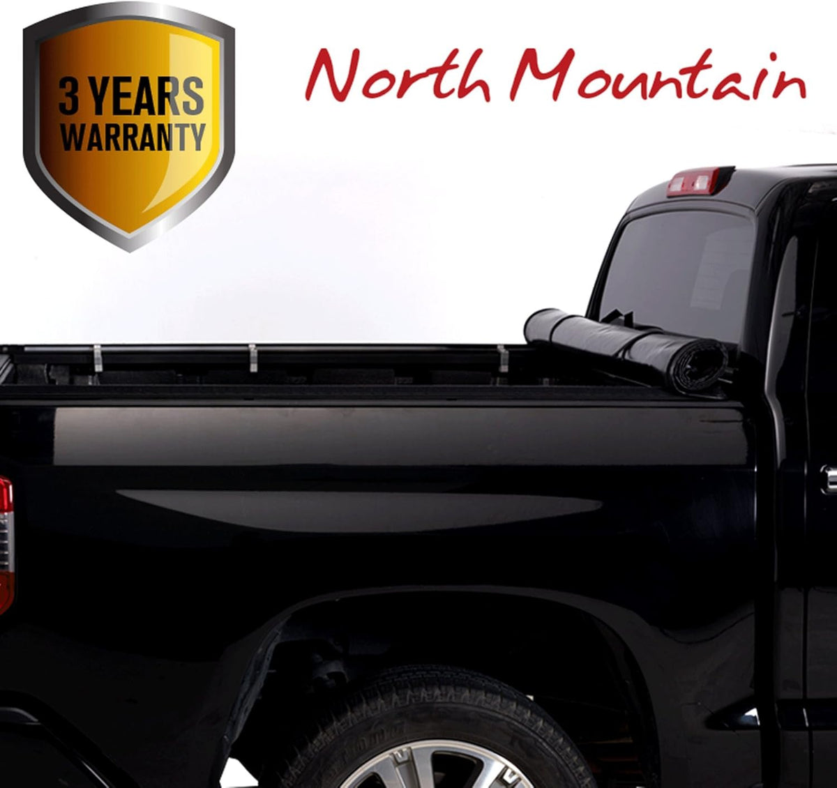 Soft Roll Up Tonneau Cover for Pickup 6.5ft Bed I105626