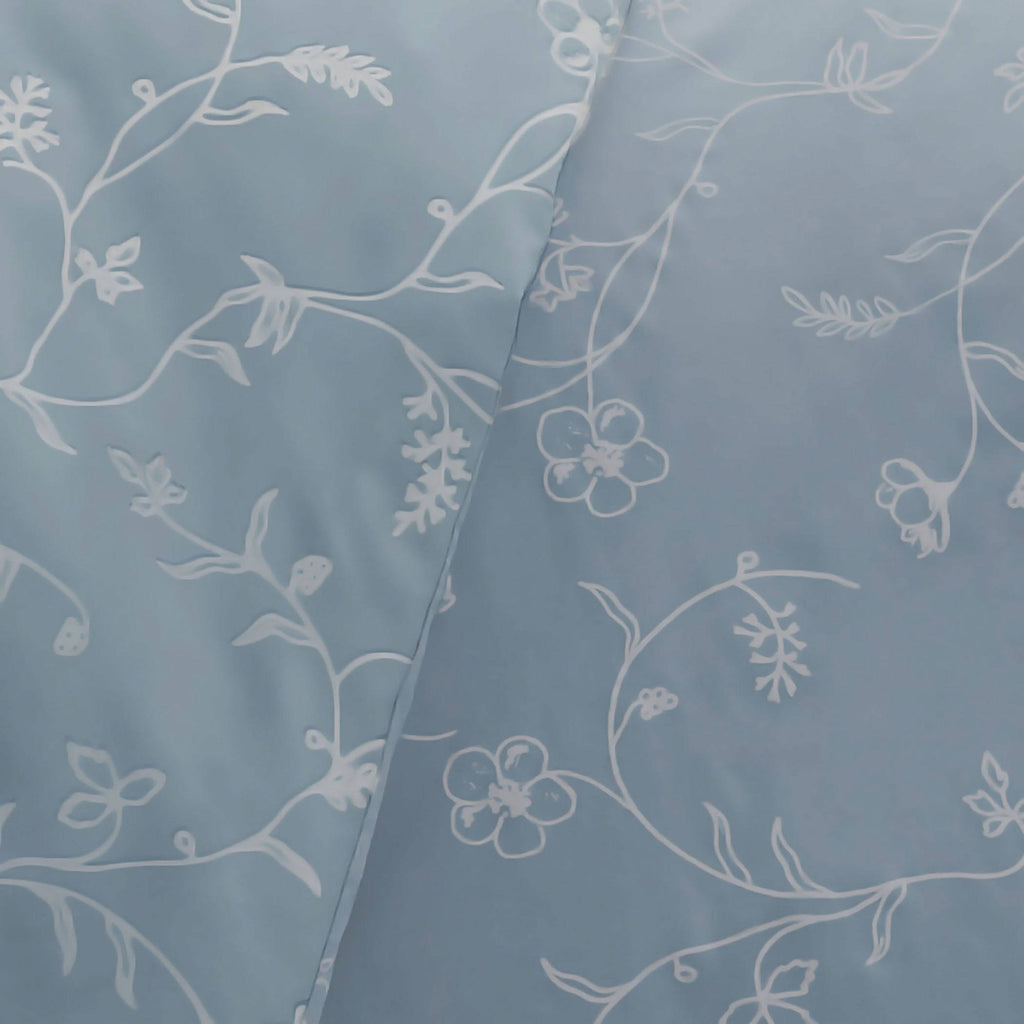 Cotton Reversible Duvet Cover and Sham Set Twin XL Y895