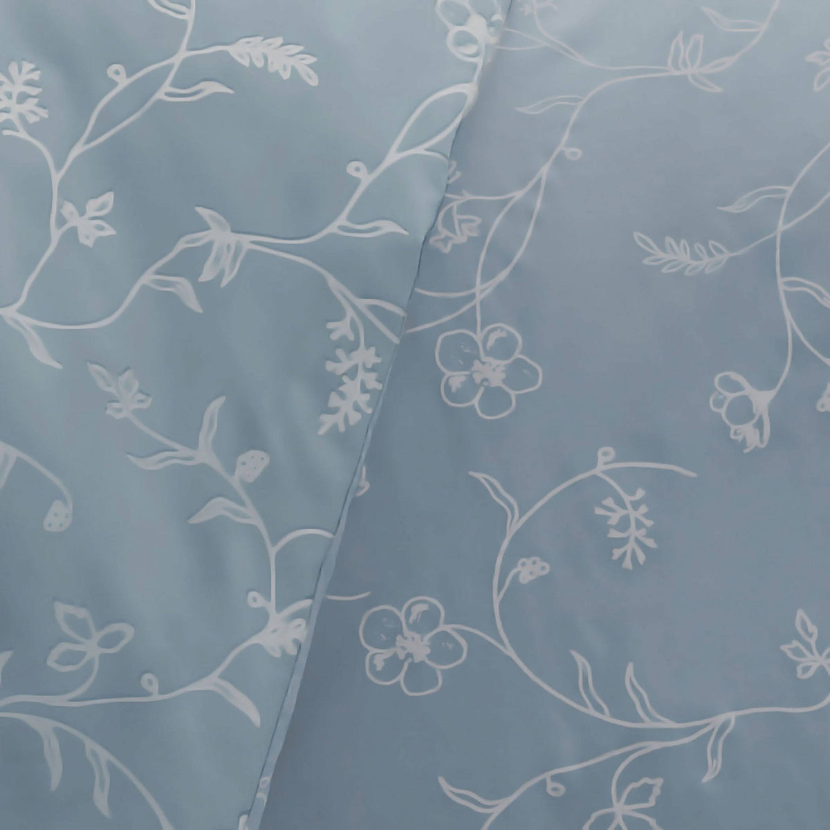 Cotton Reversible Duvet Cover and Sham Set Twin XL Y895