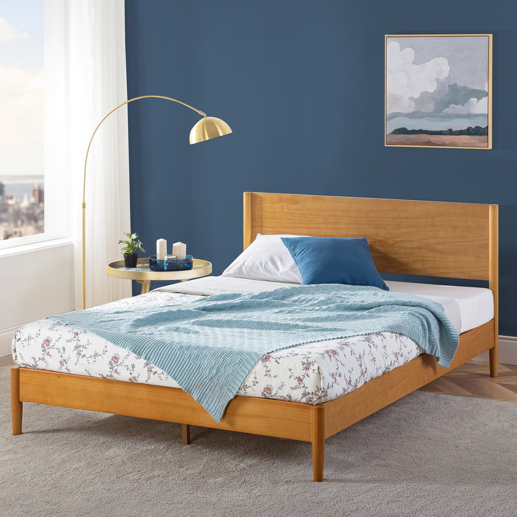 Queen Wood Platform Bed Frame M542