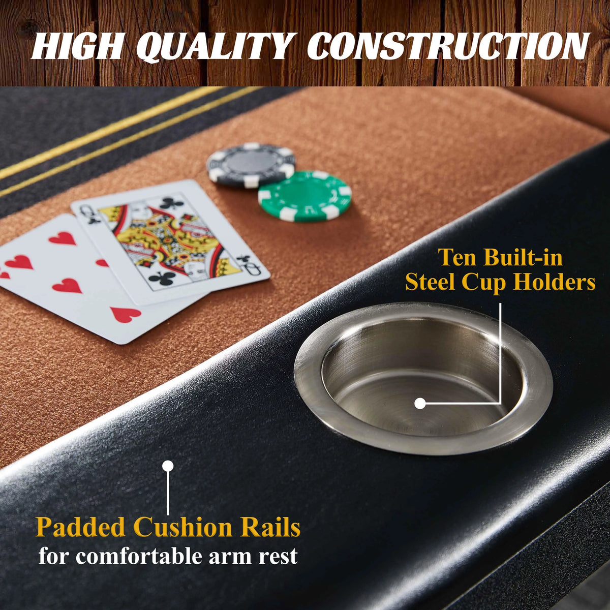 10-Player Poker Table B98368