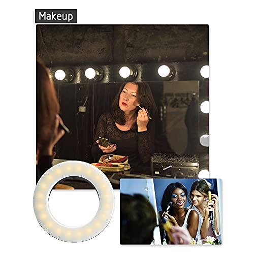 Rechargeable Clip-on Selfie Ring Light L58178