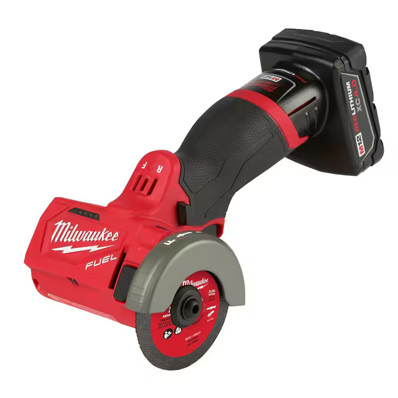12V Cordless Brushless Cut Off Saw Kit with 6.0Ah Battery X68184