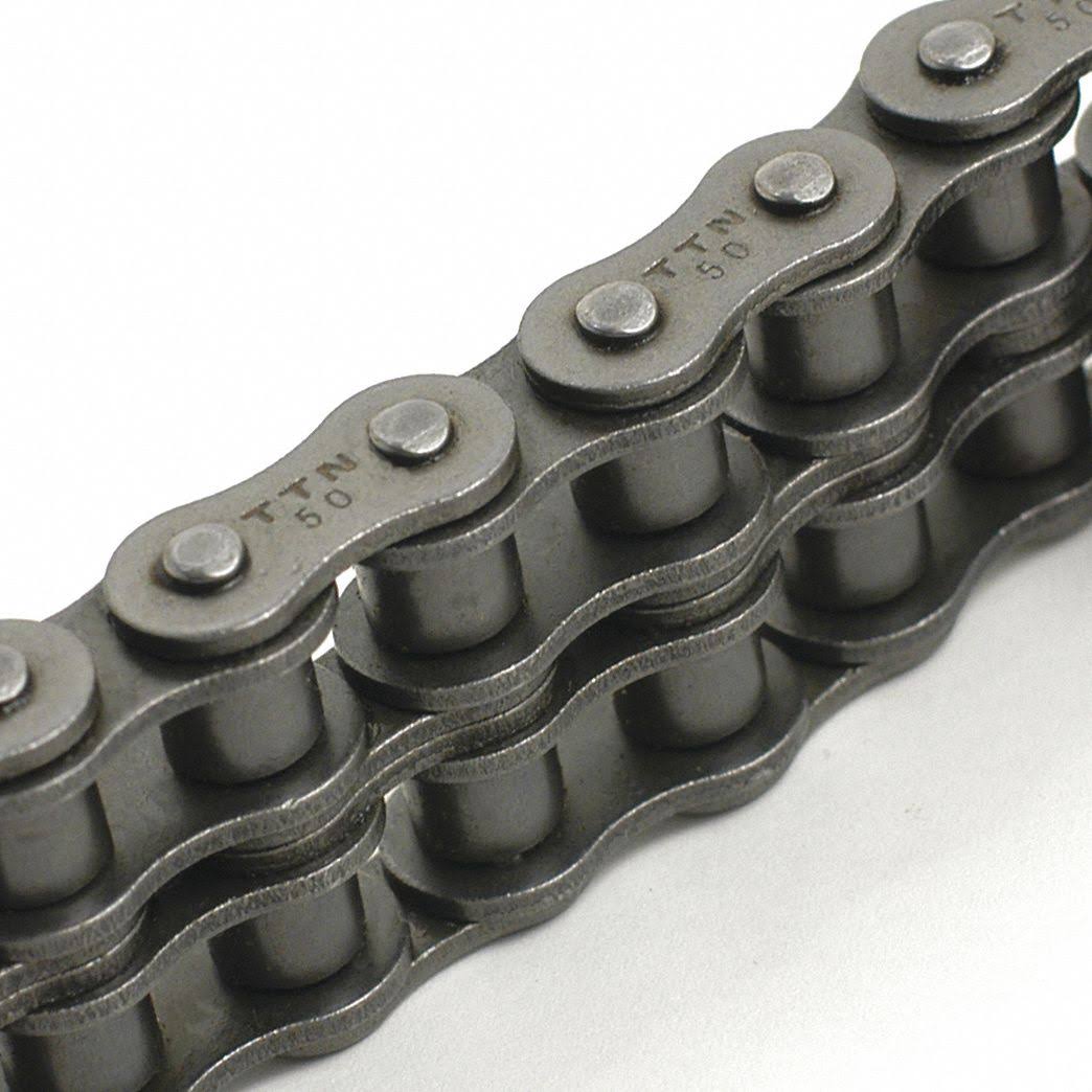 06B x 10ft Roller Chain, Carbon Steel, Double J162294