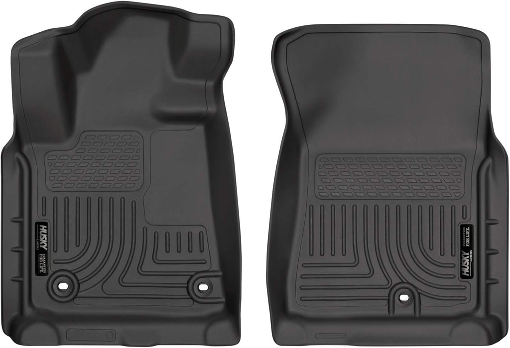 Black Front Floor Liners 2 Pcs T385