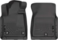 Black Front Floor Liners 2 Pcs T385