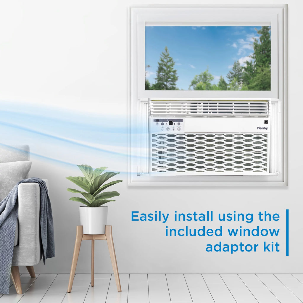 12,000 BTU White Window AC B441073