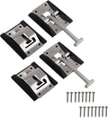 Rv Door Holder Metal T-Style Entry Door Catch 2 Pack with 16 304 Stainless Steel Screws M499