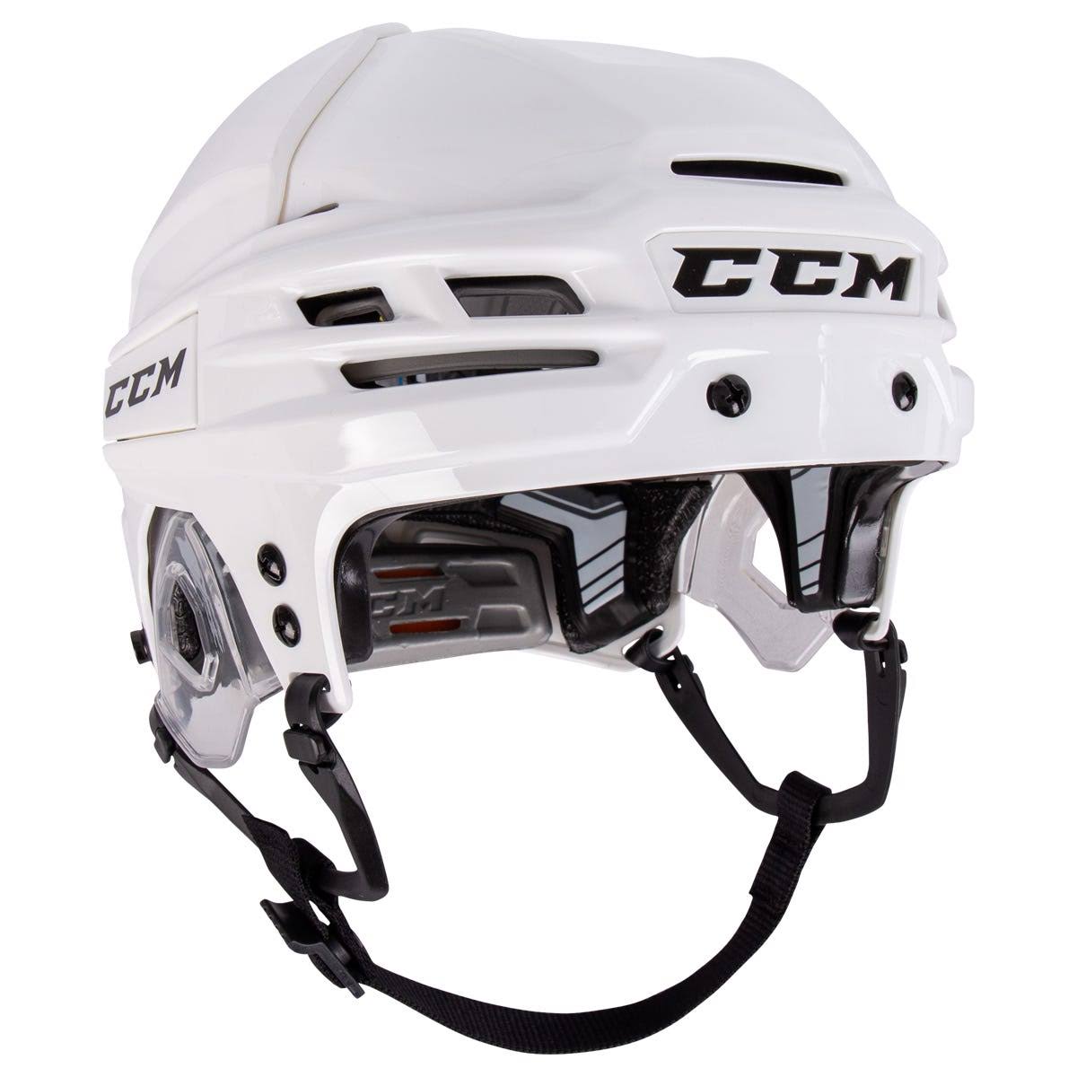 White M Hockey Helmet A40547