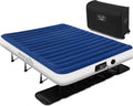 Queen Air Mattress with Frame and Pump W325666
