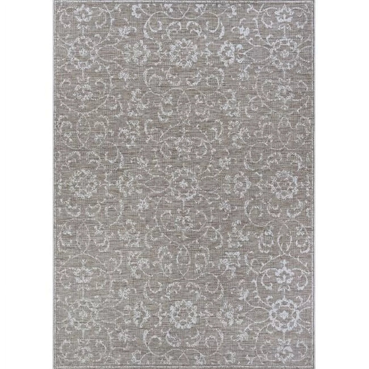 Mushroom-Ivory Indoor/Outdoor Area Rug Y165