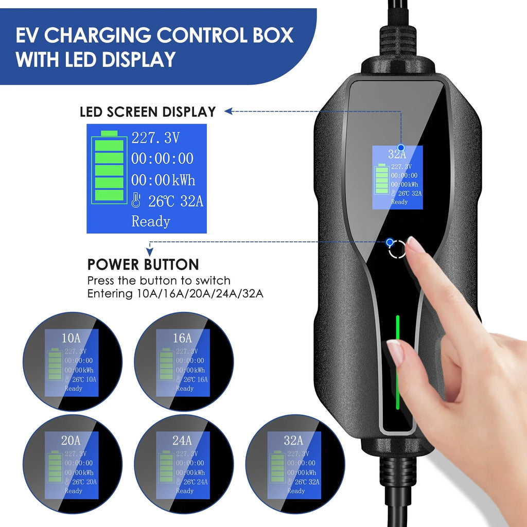 Level 2 16 Amp Portable EV Charger G9782