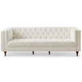 Beige Boucle Fabric Sofa M52350