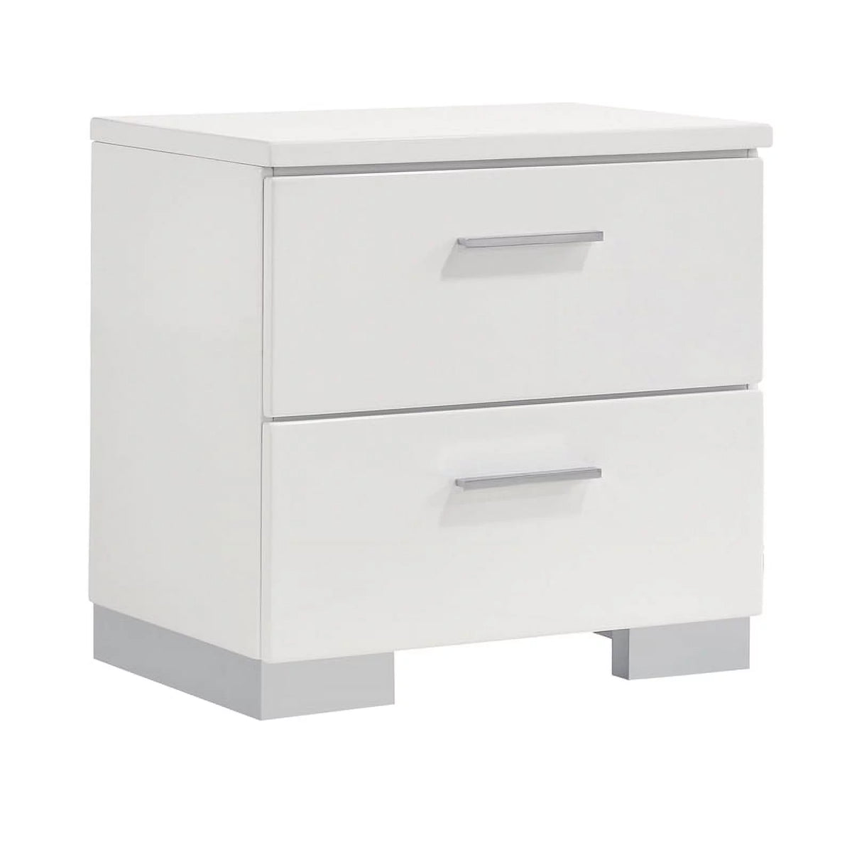 Queen Bedroom Set Glossy White T333220