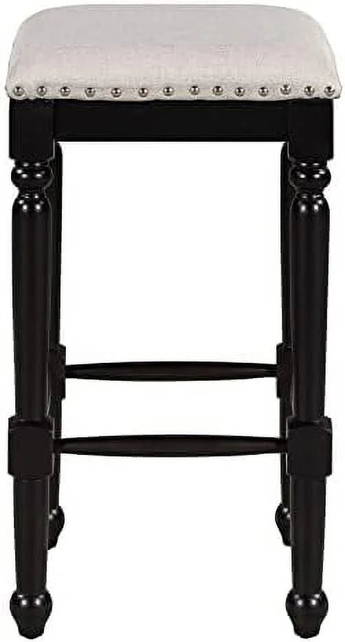 5-Piece Wood Dining Table Set with 4 Stools C857292