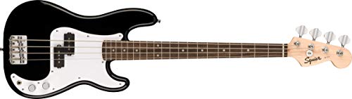 4 String Black 3/4 size Bass Guitar N6505