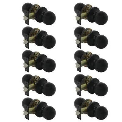 Black Passage Door Knob N576