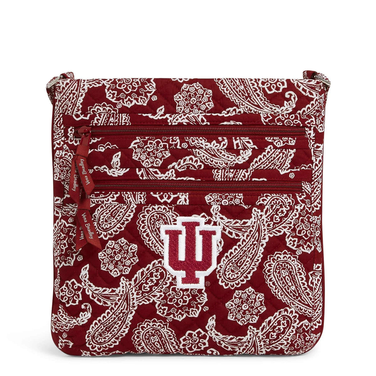 Indiana Collegiate Triple Zip Hipster Crossbody G201