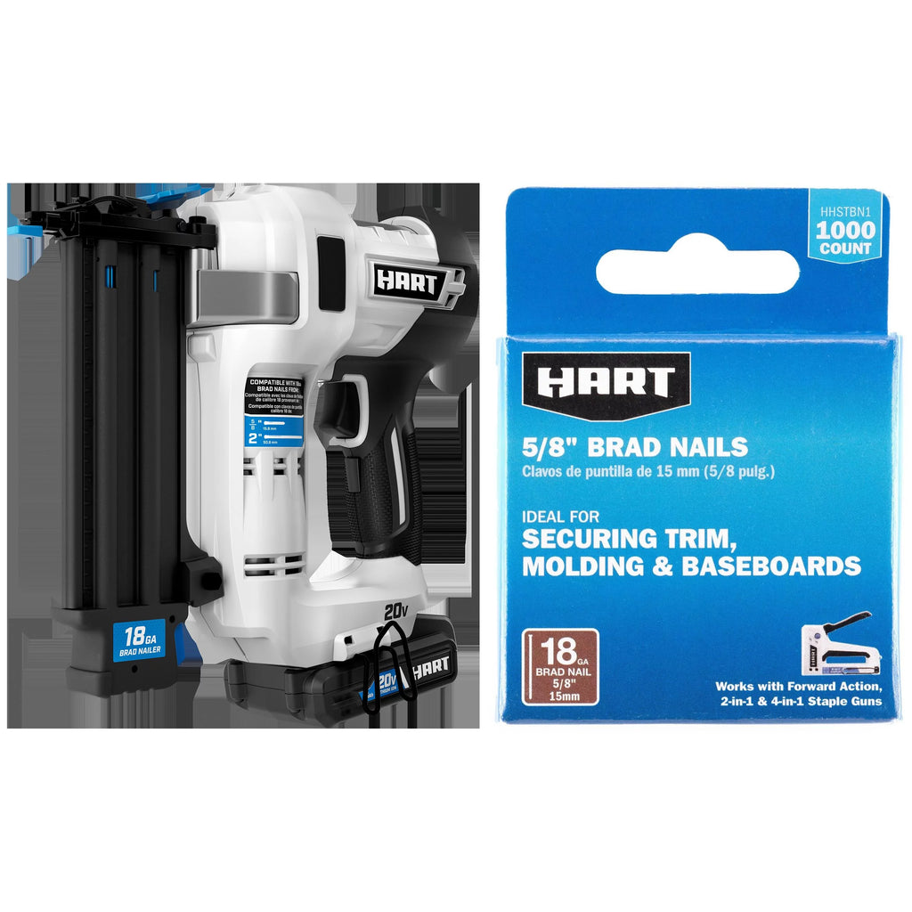 20-Volt Brad Nailer Kit & Brad Nails C2764