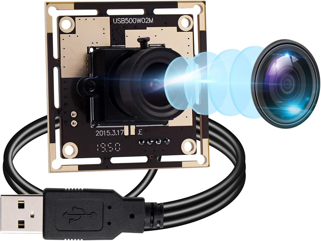 5 Megapixel USB Camera Module with 170 Degree Fisheye Lens G173