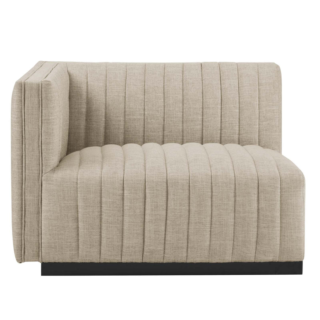 Tufted Upholstered Fabric Sofa B438098