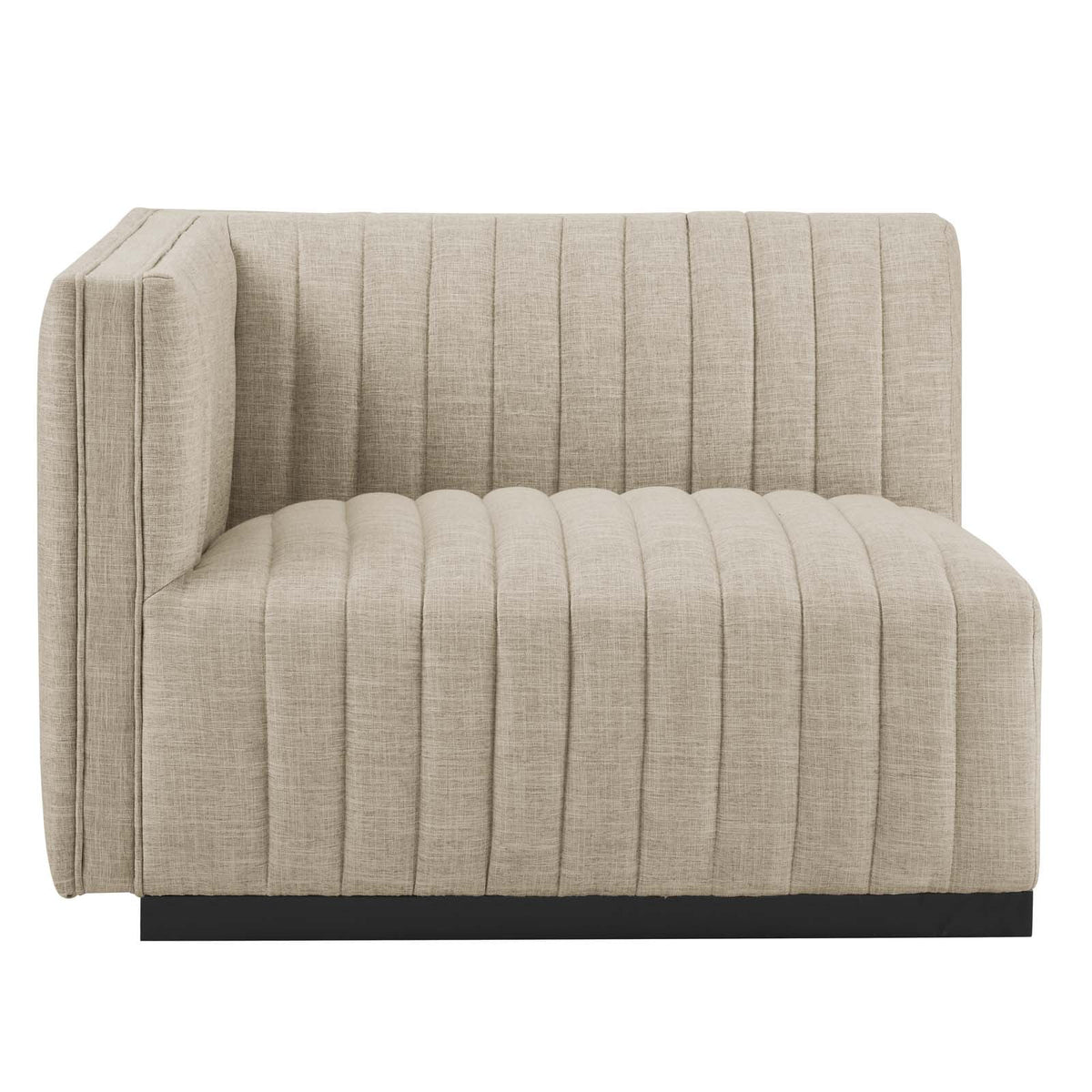 Tufted Upholstered Fabric Sofa B438098