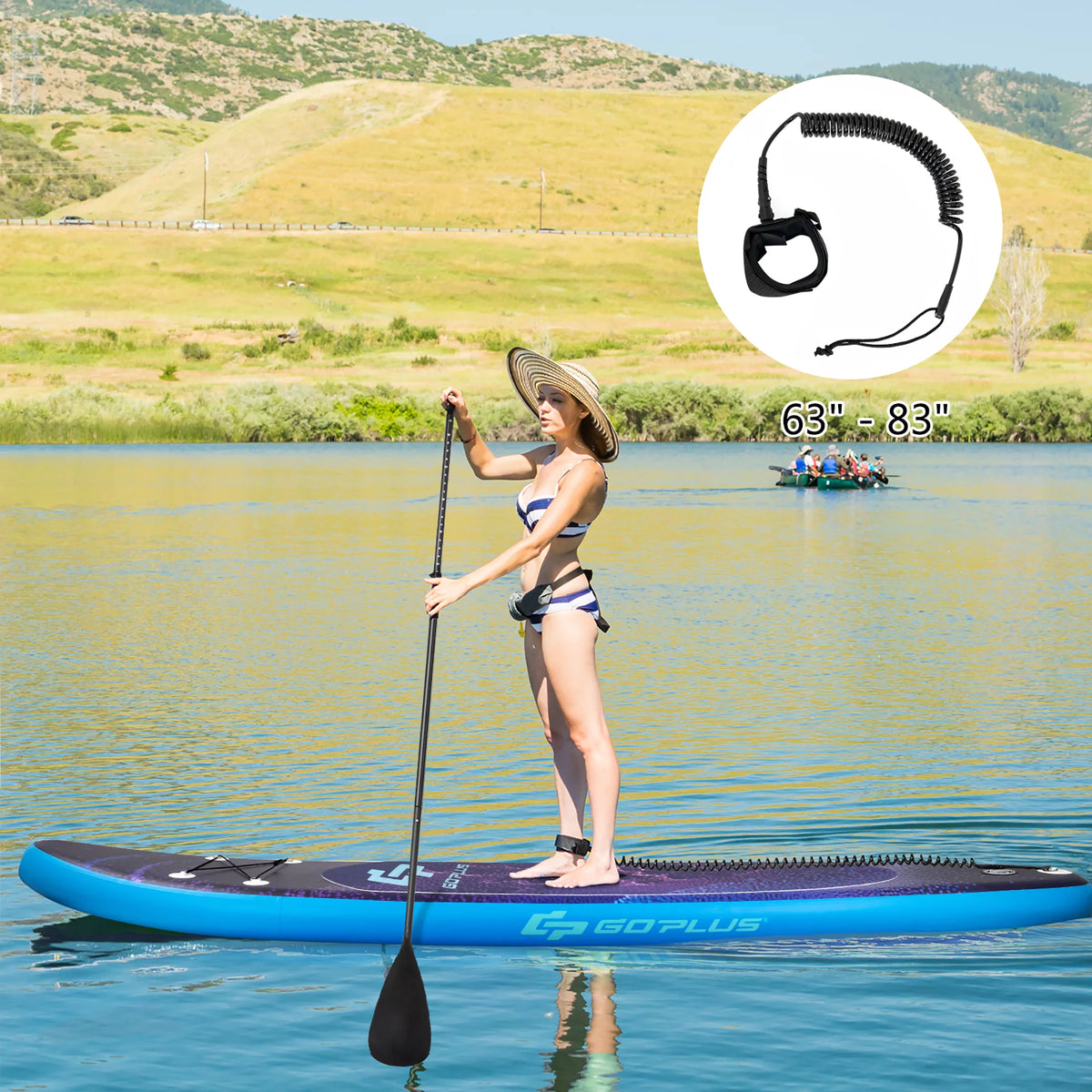 10.5' Inflatable Stand Up Paddle Board with Bag G244