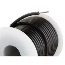 18AWG Black Stranded Hookup Wire 1000 Foot Roll I892