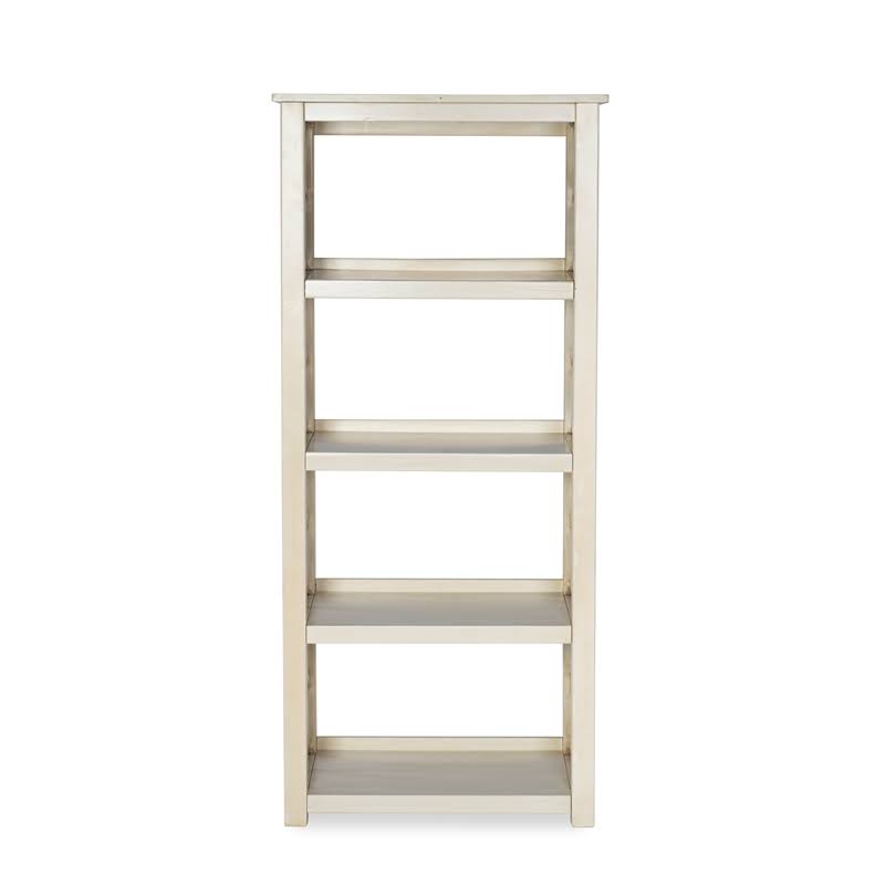 Antique White Wood Bookcase P787
