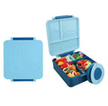 Blue Leak Proof Bento Box with Thermos Food Jar U21601