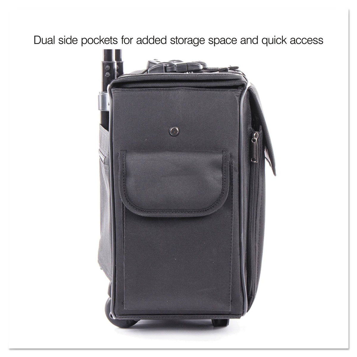 Black Rolling Computer Case I2374