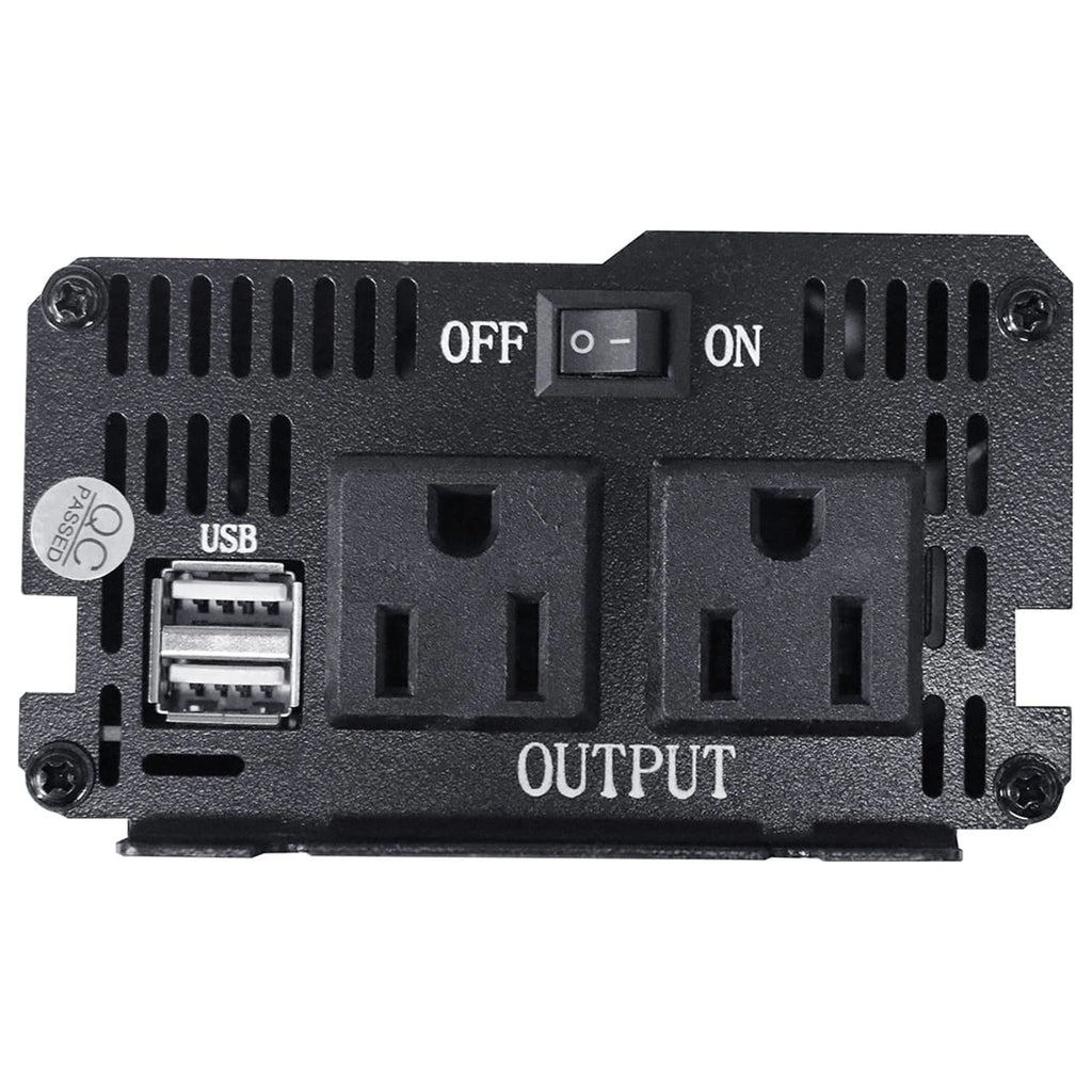 850W Pure Sine Car Power Inverter, 1600 Watt, 2 Sockets, 2 USB Ports A29019