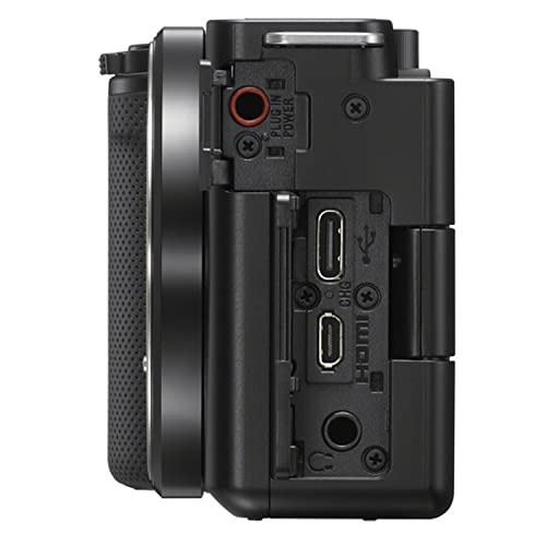 Mirrorless Camera with 16-50mm Lens, 128GB Memory, Tripod, Case, Spare Battery & Charger O2759