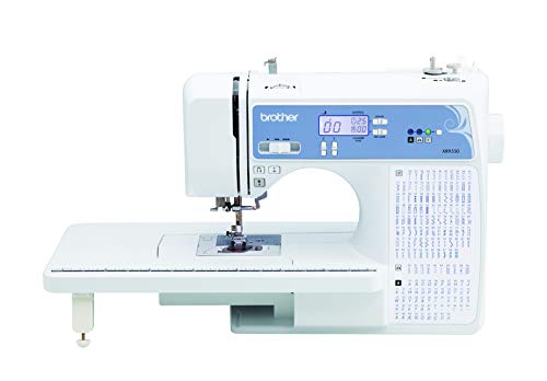 Computerized Sewing and Quilting Machine with 165 Built-in Stitches, LCD Display, White Y352