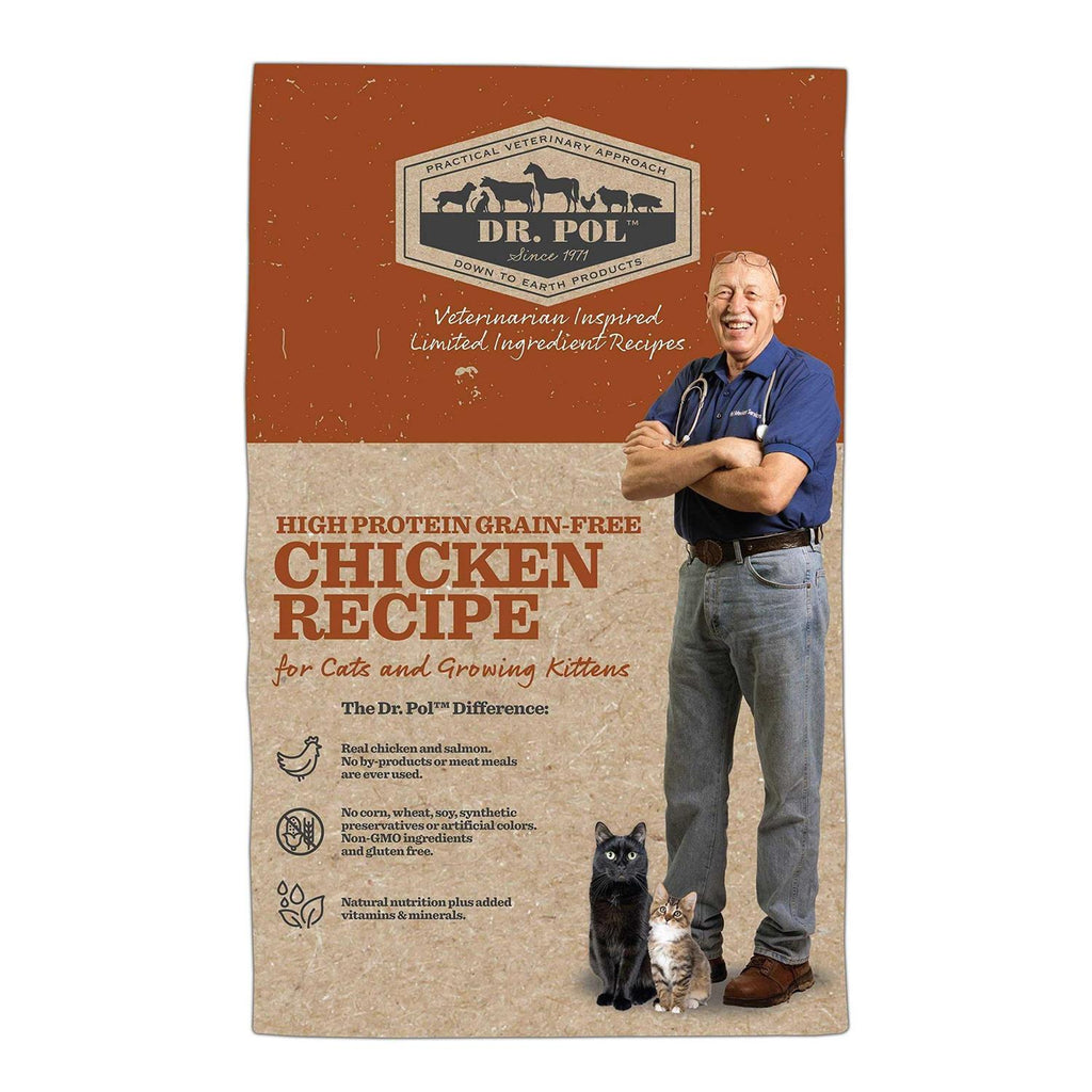 Grain-Free High Energy Chicken Recipe Cat Food U479